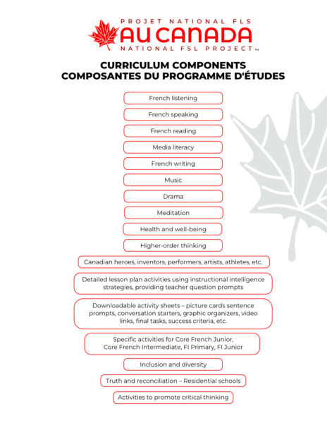 Curriculum components